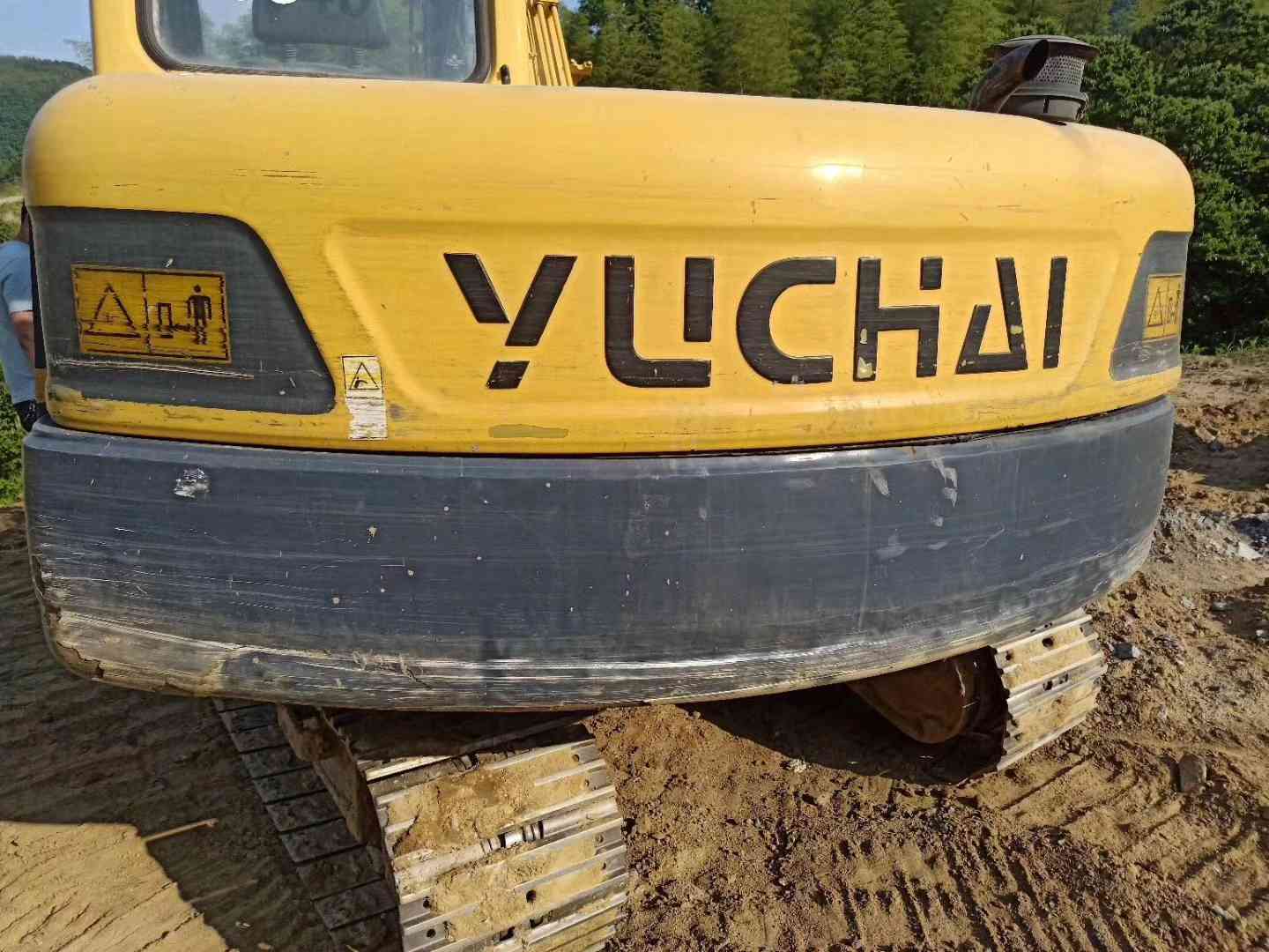 玉柴yc85-8 挖掘机