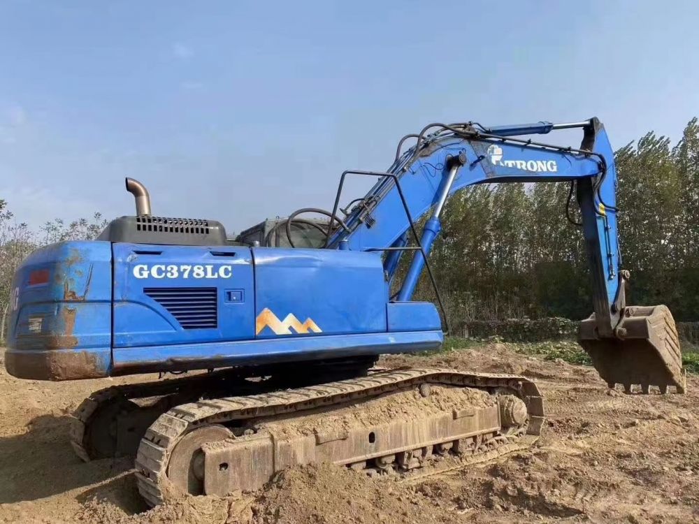 山重建机gc378挖掘机